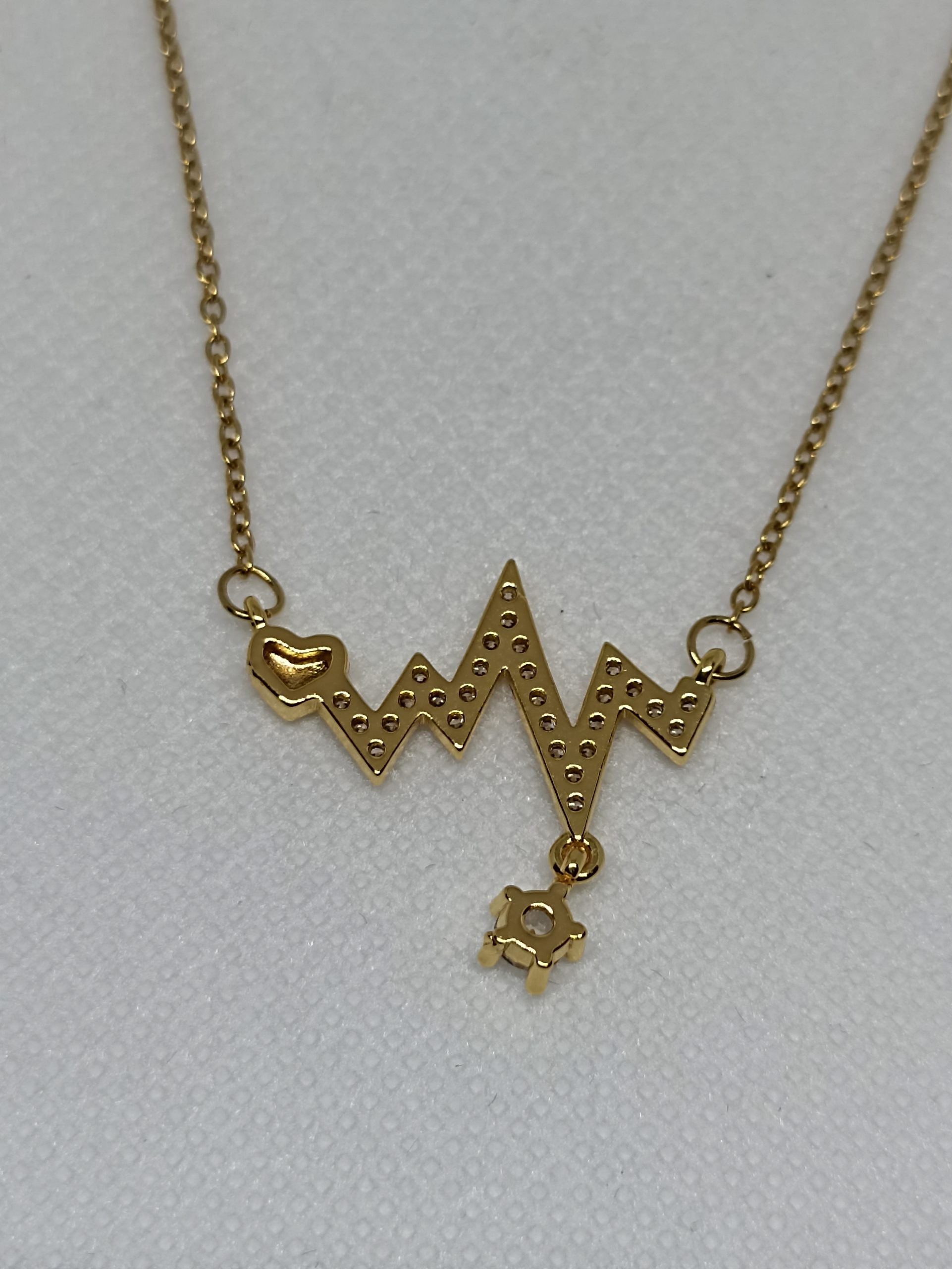 Collar De Acero Inoxidable, Clásico Para Mujer