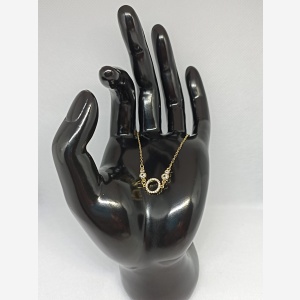 Pulsera Con Colgante De Circon, Diseñada con Preciosas Piedras