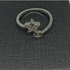 Anillo Original Con Forma De Estrella, De Plata Esterlina 925